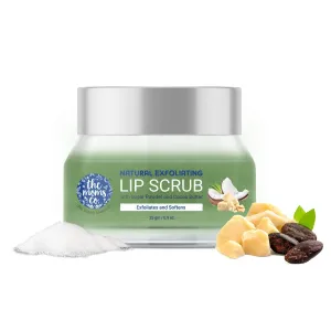 Lip Scrub for Women & Men - Lightening and Brightening Dark Lips with Sugar Powder & Cocoa Butter - 25 gms