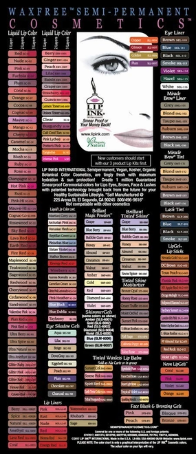 Lip Ink Organic Vegan Tinted Waxless Lip Balm (Serene Pink #1)