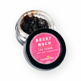 Lip Scrub for Lightening & Brightening Lips, Exfoliates Dark Lips Berry Much,free from harsh chemicals or artificial additives 8gm