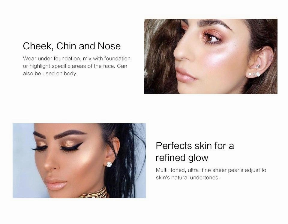 Liquid Face Highlighter For Shimmer Glow Makeup On Sale