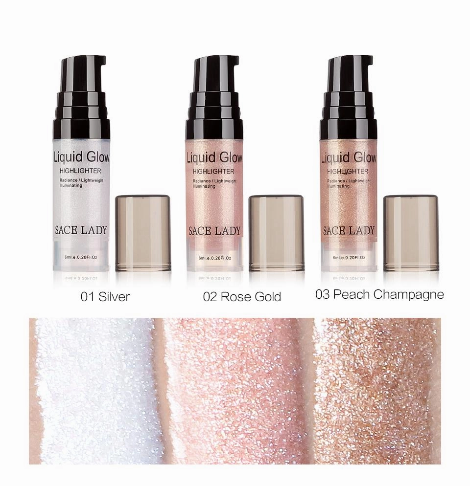 Liquid Face Highlighter For Shimmer Glow Makeup On Sale
