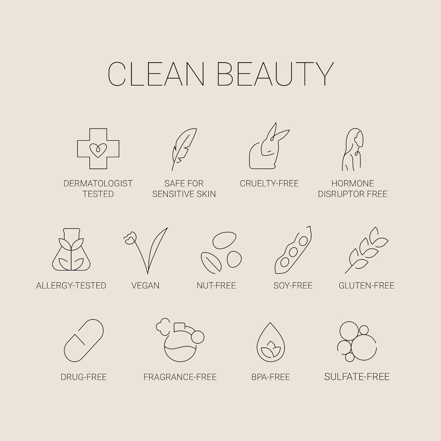 Long-Lasting Lightweight Foundation & Brush Duo | Cruelty-Free, Fragrance-Free, Buildable, Transfer-Proof Makeup (Light)