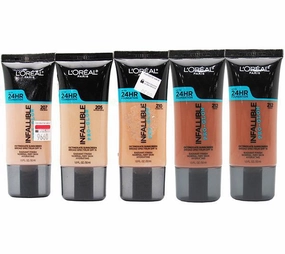 Loreal Infallible Pro - Glow 24HR Foundation Assorted - Wholesale Pack 8 Units (LIPG8)