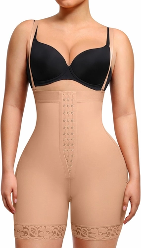Lover-Beauty Fajas Colombianas Shapewear for Women Tummy Control Postpartum Body Shaper Butt Lifter Bodysuit