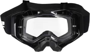 LS2 Helmets Aura Pro Goggle (Black with Clear Lens)