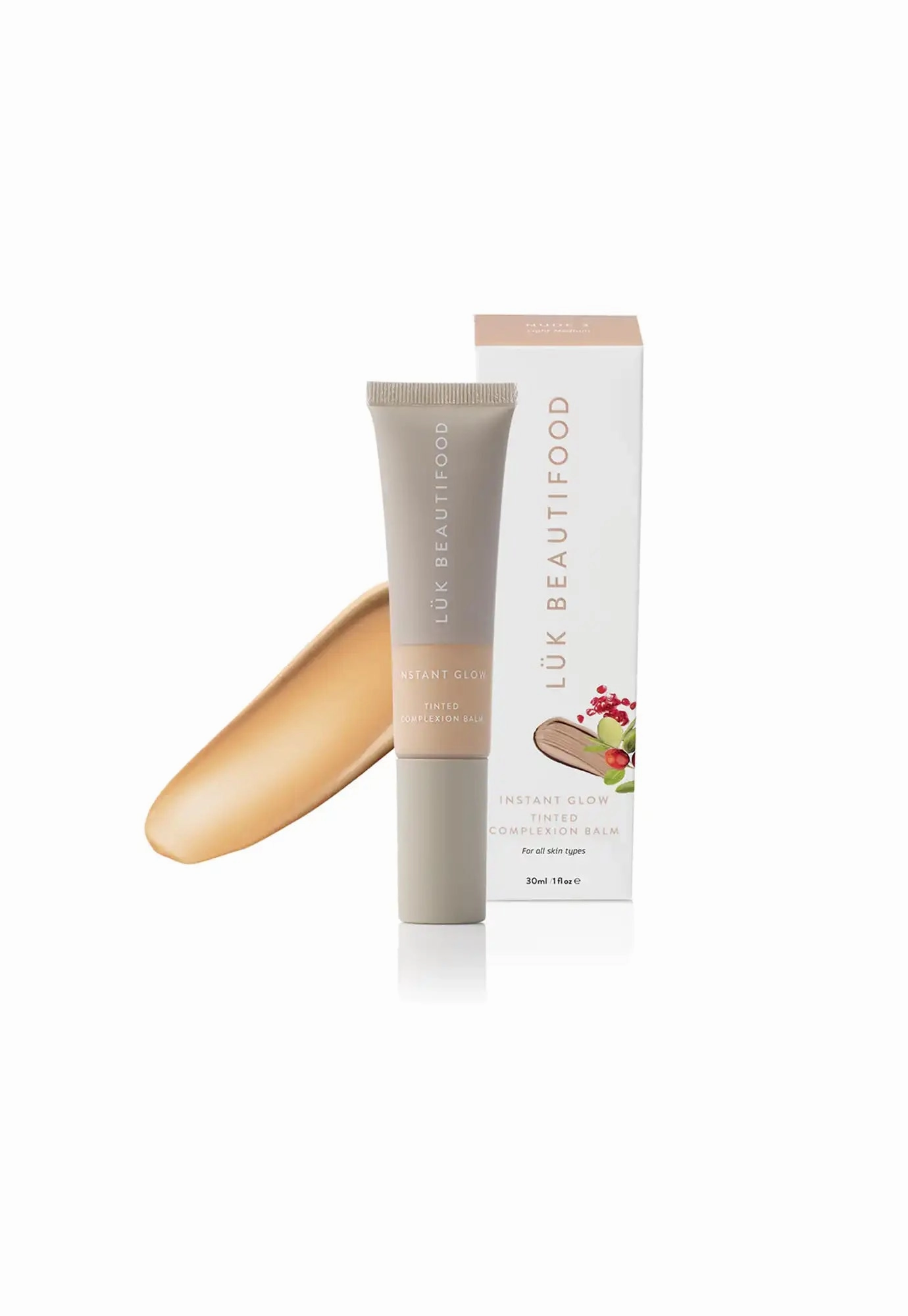luk beautifood - instant glow tinted complexion balm