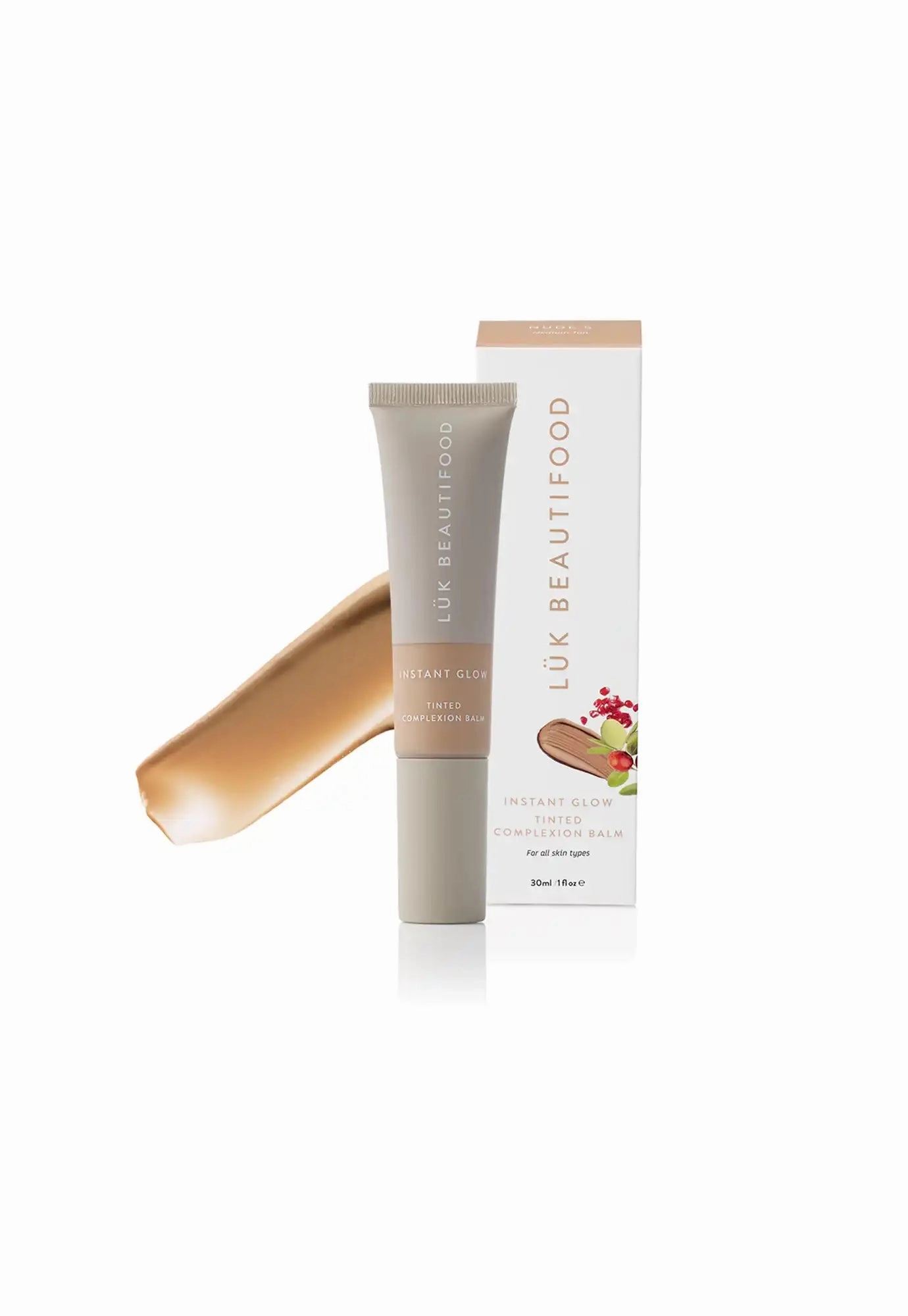 luk beautifood - instant glow tinted complexion balm