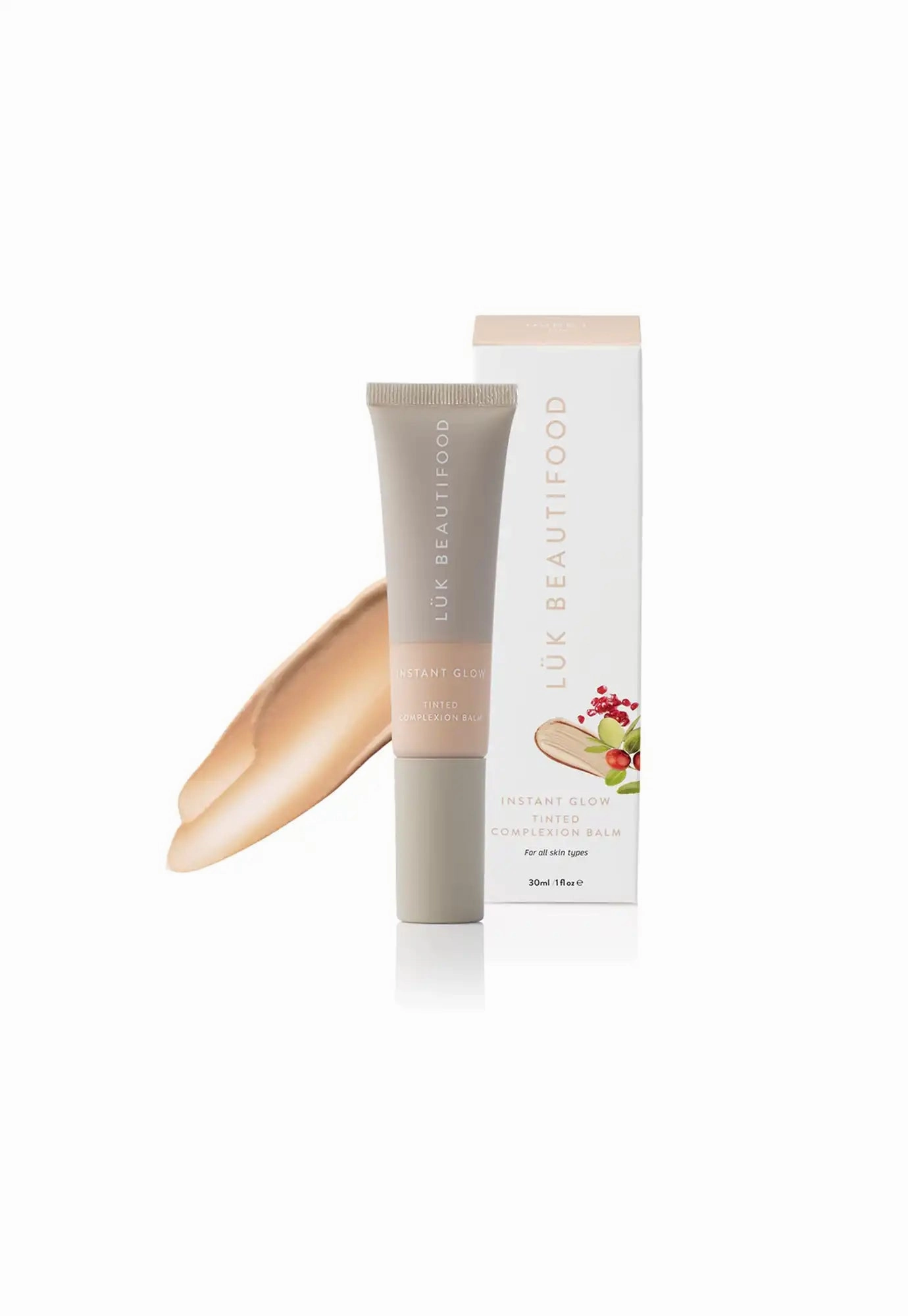 luk beautifood - instant glow tinted complexion balm