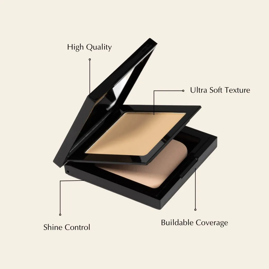 Luminous Stay-in-Place Matte Powder Foundation - Hydrating, Silky, Nourishing Elements EpiLynx by Dr. Liia