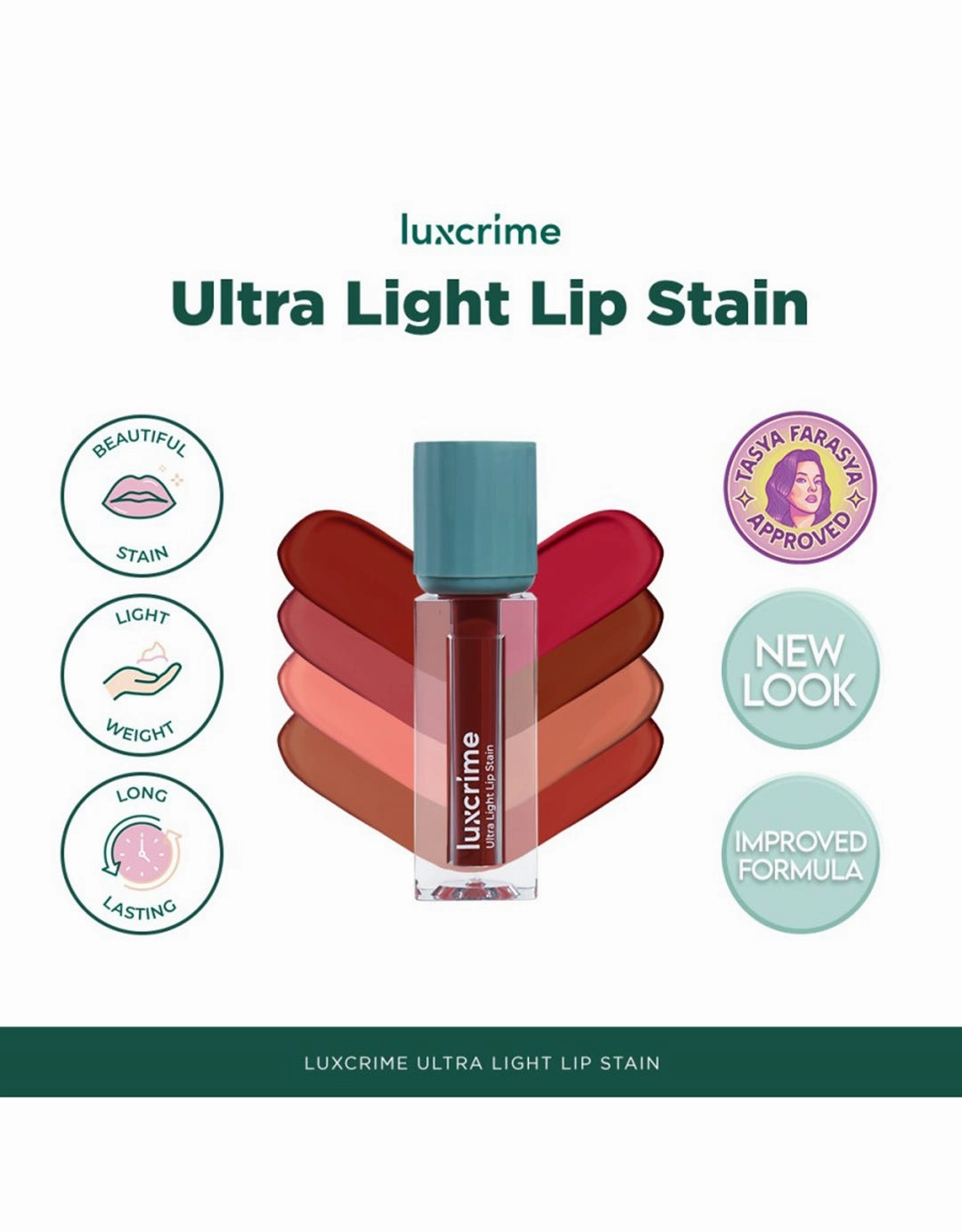 Luxcrime Ultra Light Lip Stain Latte