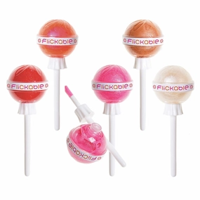 Luxe Lip Gloss 5 Piece Collection - Cruelty Free & Vegan, Gluten-Free, Leaping Bunny Certified, Non-GMO, Non-Sticky in 5 Yummy Flavors, Each with a Sheer Kiss of Color, Made in USA