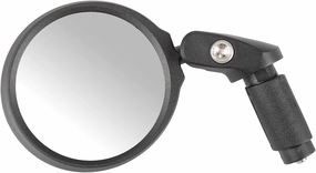 M-Wave Spy Space In 3D Bicycle Mirror, Anti-Reflective and Impact-resistant Real Glass, Black