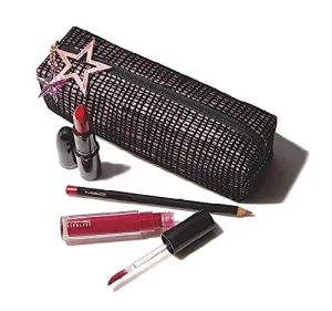 MAC Starring You Starlit Lip Bag Red