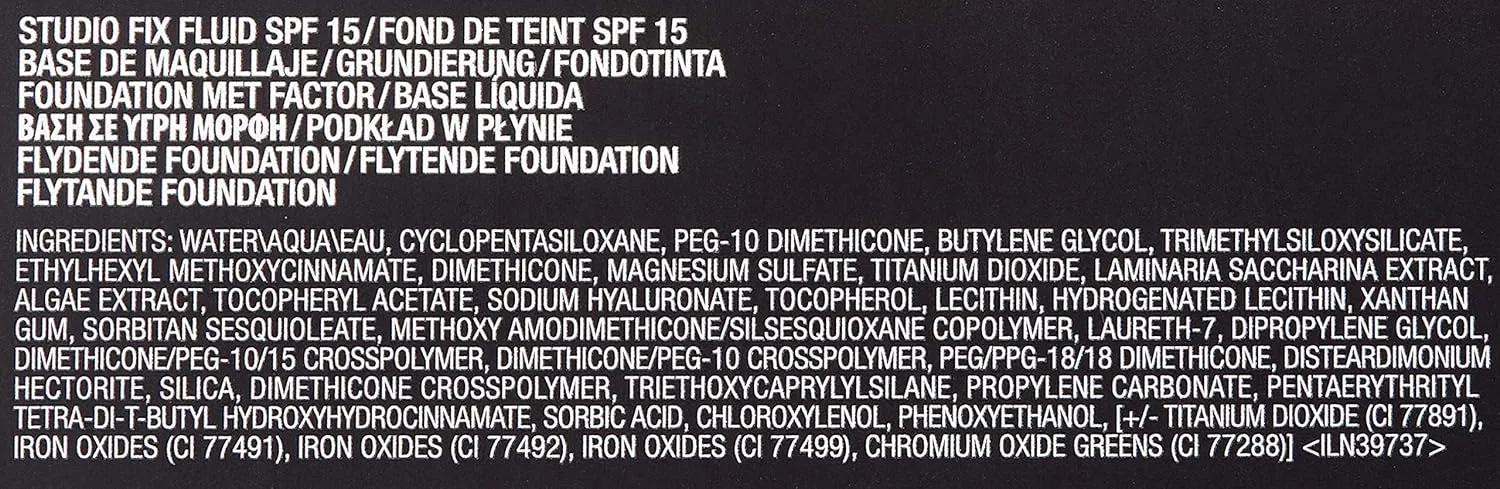 MAC Studio Fix Fluid SPF 15 30ml NC25 by, 1 Count
