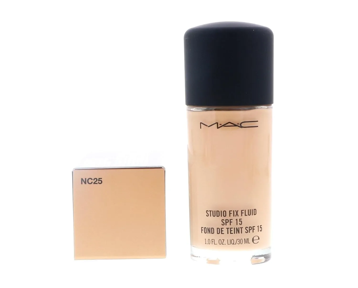 MAC- STUDIO FIX FLUID SPF15 FOUNDATION -LIQUID-30ML "NC25" BOXED