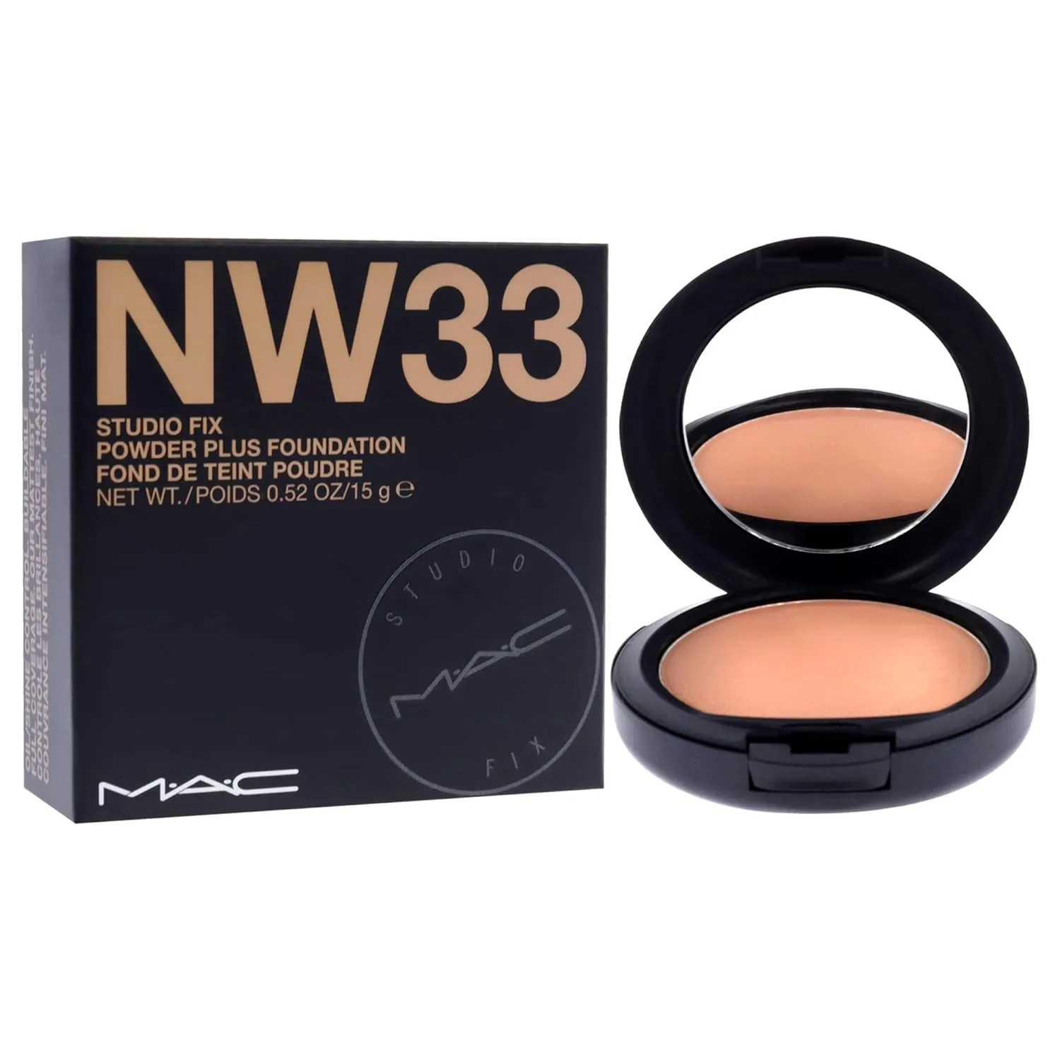 Mac Studio Fix Powder Plus Foundation Nw33 15gm/0.52 Oz