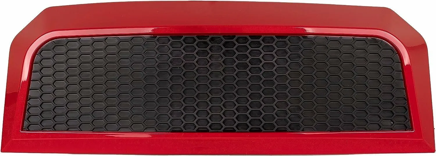 MADJAX Alpha Body Street Style Grille for Club Car Precedent (2004-Up) Golf Cart Models with Alpha Body Kit Installed - Red