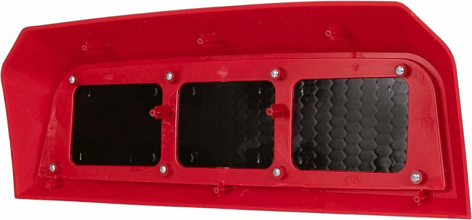 MADJAX Alpha Body Street Style Grille for Club Car Precedent (2004-Up) Golf Cart Models with Alpha Body Kit Installed - Red