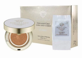 MAGIS LENE COLLAGEN CHOC EXTRA GOLD CUSHION SPF50 PA    (15g 15g) (21 NUDE BEIGE)