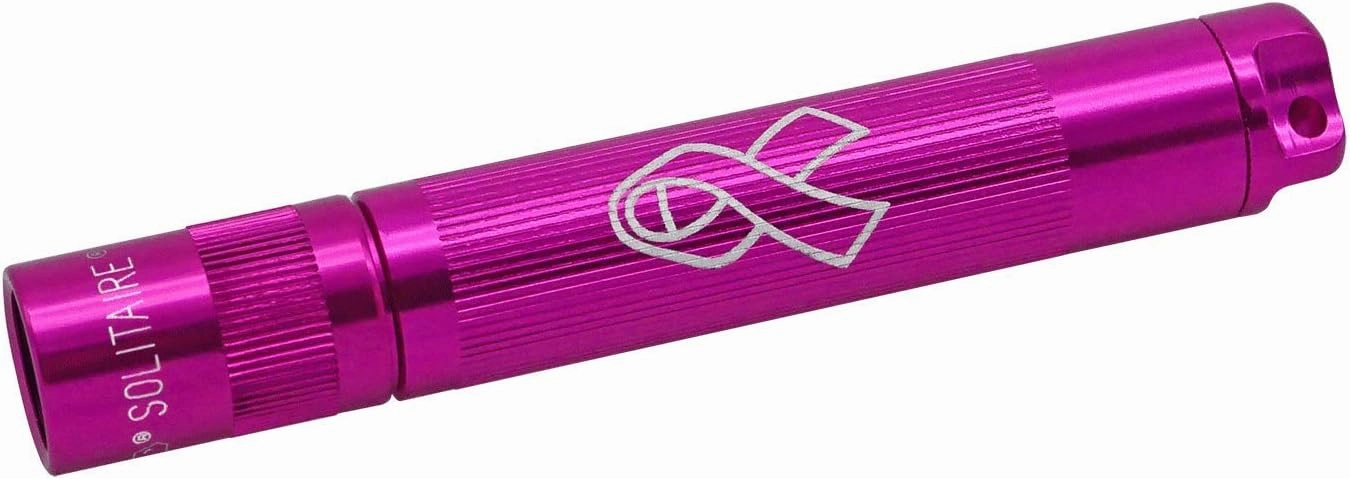 Maglite, Solitaire 1 Cell LED, AAA,NBCF, Pink, Blister Pack