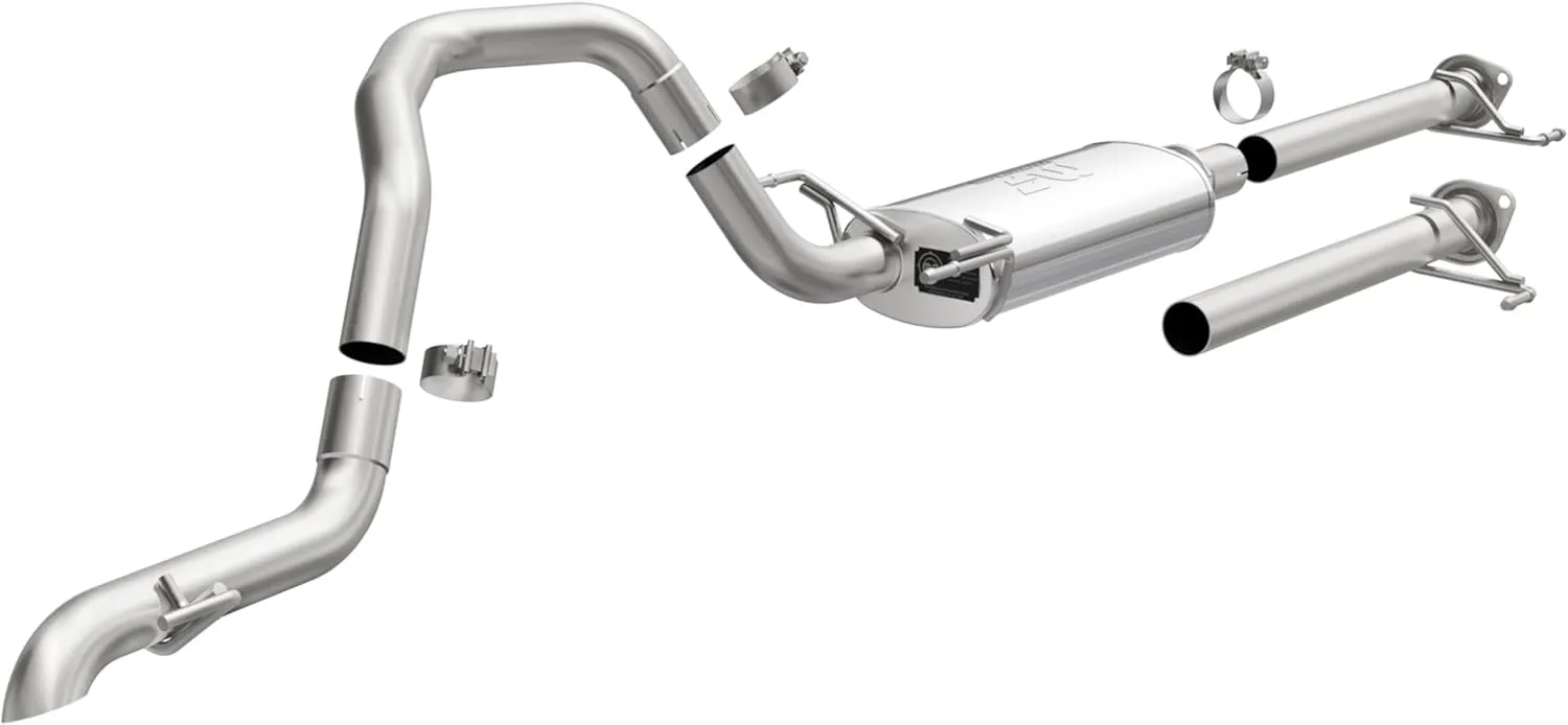 MagnaFlow Performance Exhaust System 19544: Cat-Back, Overland Series, For 2010-2023 Lexus GX460, For 2003-2009 Lexus GX470, For 2003-2009 Toyota 4Runner, Single Passenger Side Rear Exit Style
