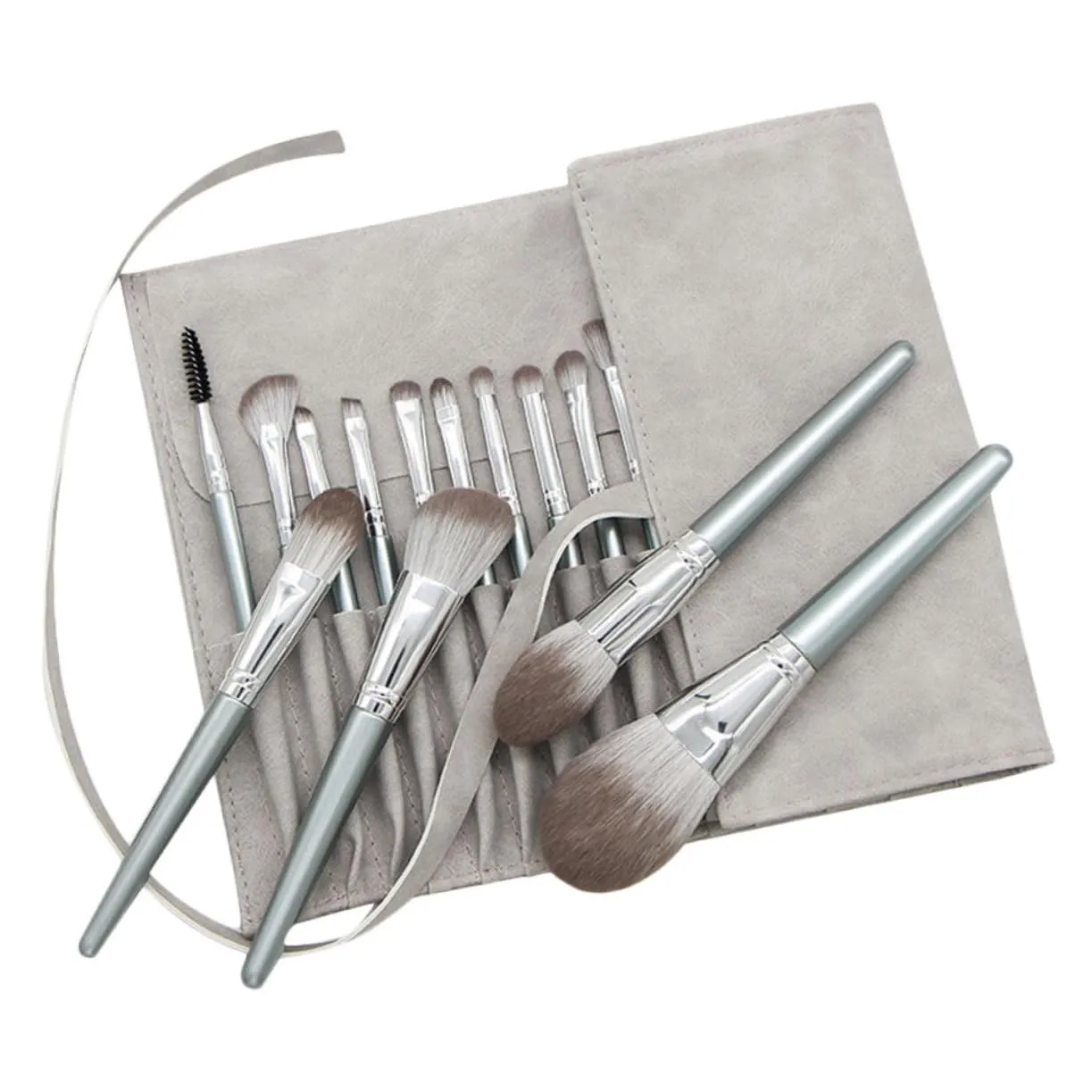 Makeup Brush Set 14 Pieces Includes Eye Blush Powder and Foundation Brushes Safe Comfortable