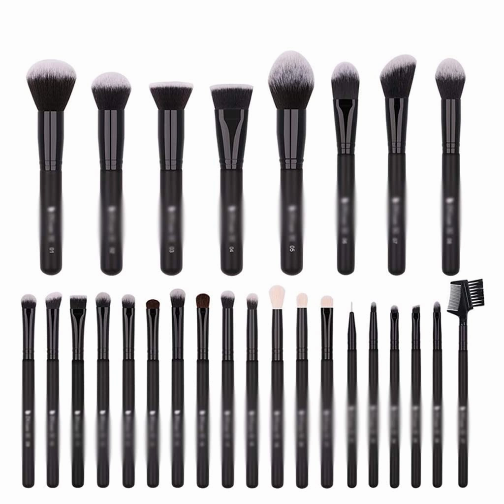 Makeup Brush 27pcs Professional Makeup Brushes Set Natural Goat Hair Foundation Powder Contour Eyeshadow Makeup Kits
