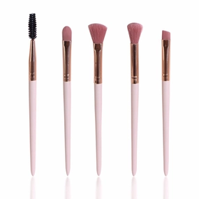 Makeup brush set 5 pieces of eye shadow brush eyelash curl eye brush full set of makeup tools