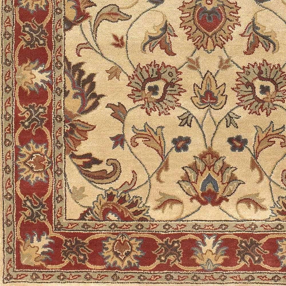 Mark&Day Wool Rugs, 2x3 Paris Traditional Camel Area Rug, Brown Beige Carpet for Living Room, Bedroom or Kitchen (2' x 3')