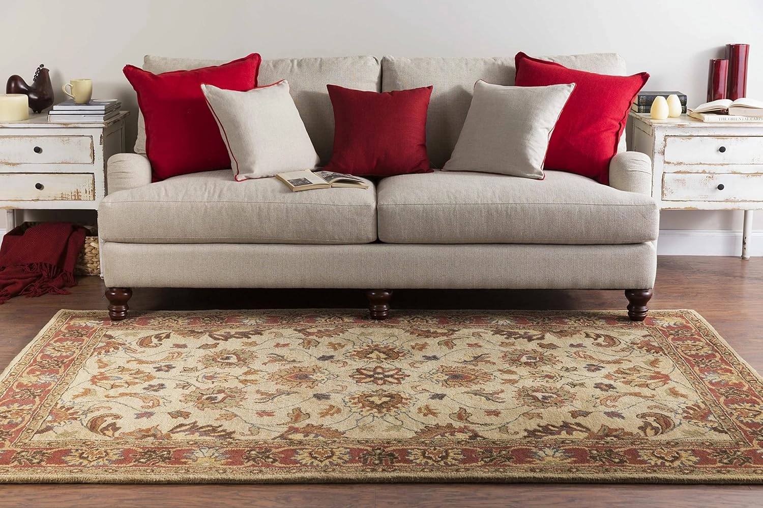 Mark&Day Wool Rugs, 2x3 Paris Traditional Camel Area Rug, Brown Beige Carpet for Living Room, Bedroom or Kitchen (2' x 3')