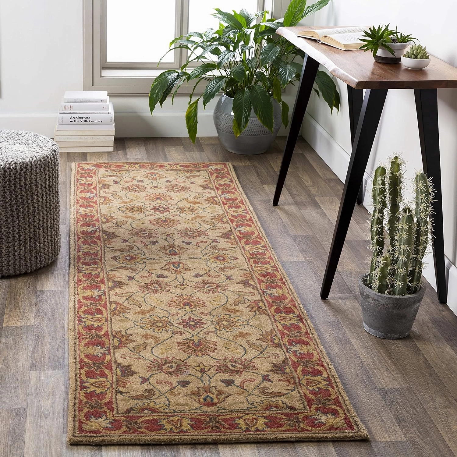 Mark&Day Wool Rugs, 2x3 Paris Traditional Camel Area Rug, Brown Beige Carpet for Living Room, Bedroom or Kitchen (2' x 3')