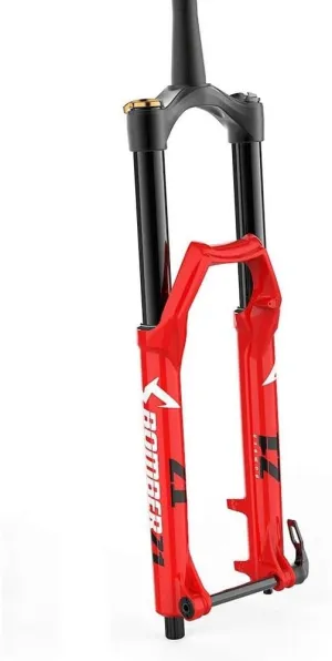 Marzocchi Bomber Z1 Suspension Fork: 29", 170mm, Grip Damper, 15 x 110mm, 44mm Offset, Gloss Red