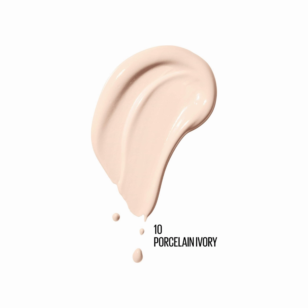 Maybelline Dream Radiant Liquid Foundation 30ml 10 Porcelain Ivory