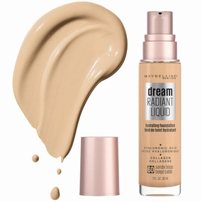 Maybelline Dream Radiant Liquid Foundation 30ml 60 Sandy Beige