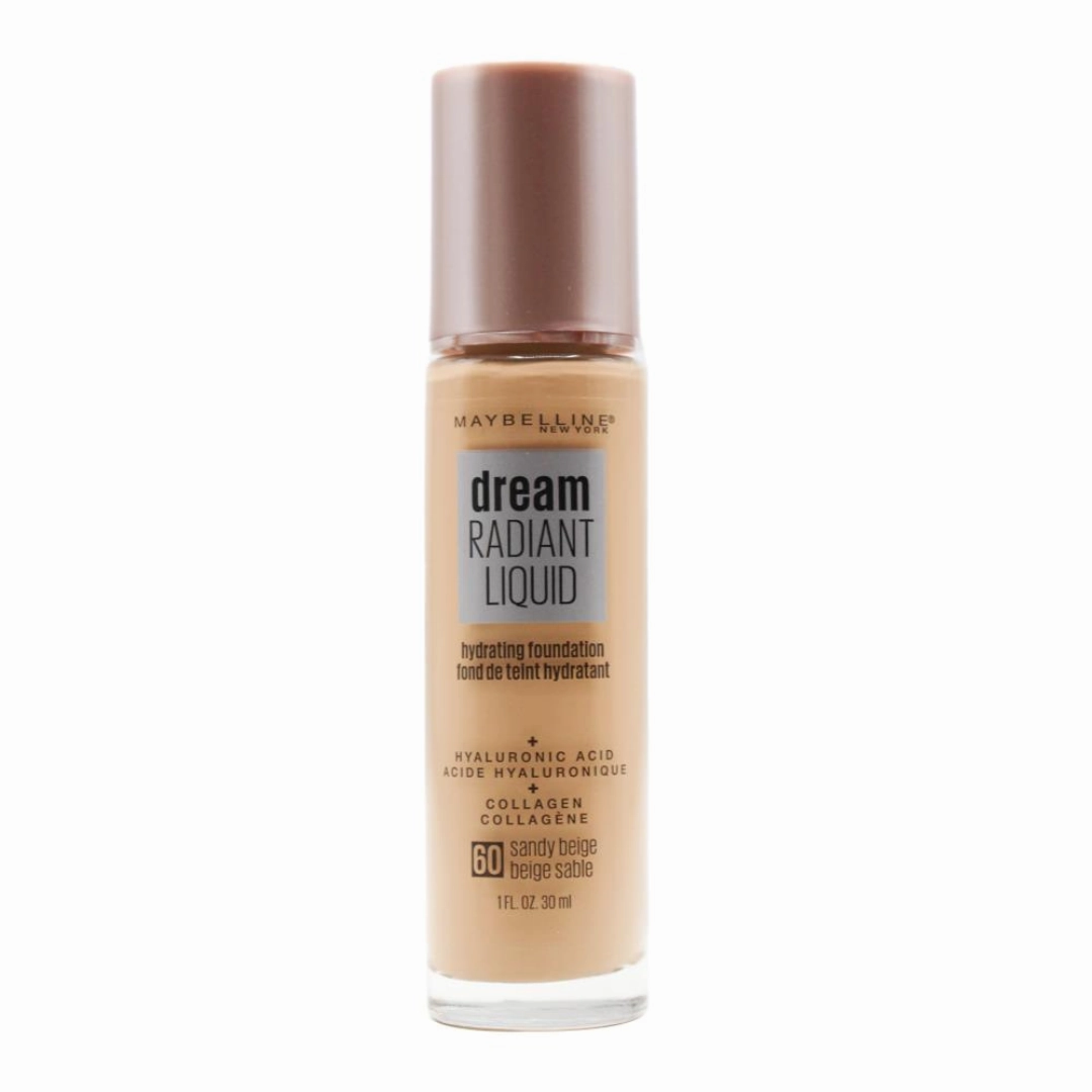 Maybelline Dream Radiant Liquid Foundation 30ml 60 Sandy Beige