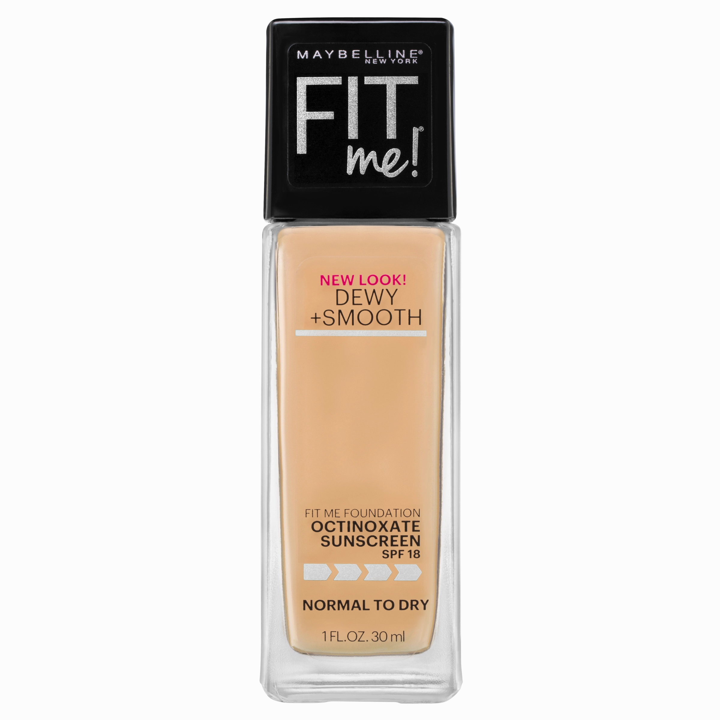 Maybelline Fit Me Dewy & Smooth Luminous Liquid Foundation - 220 Natural Beige