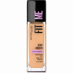 Maybelline Fit Me Dewy & Smooth Luminous Liquid Foundation - 235 Pure beige