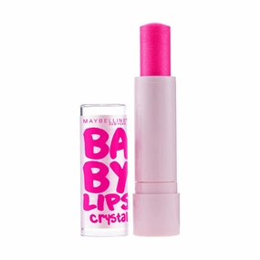 Maybelline New York Baby Lips Crystal Lip Balm, Pink Quartz [140] 0.15 oz (Pack of 8)