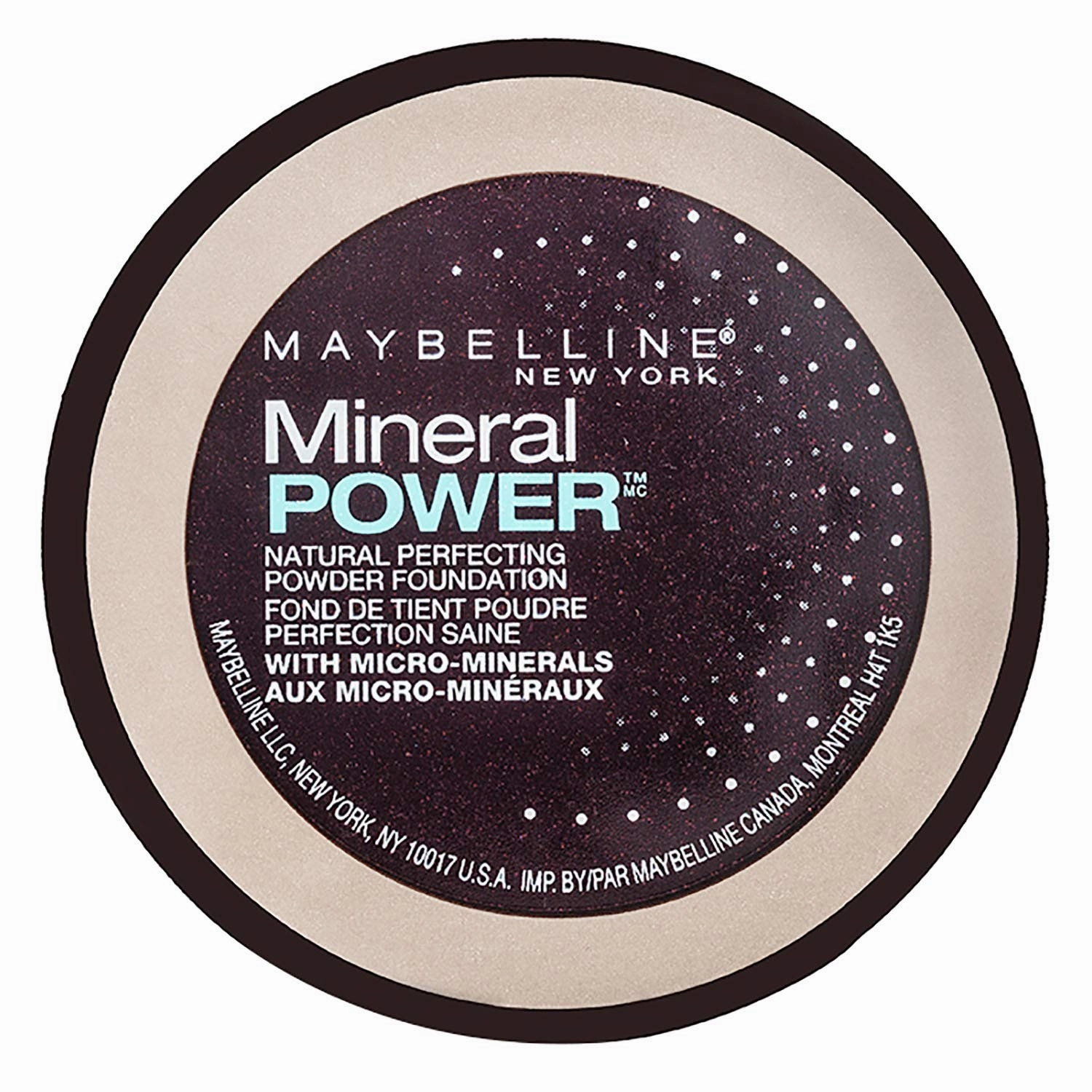 Maybelline New York Mineral Power Powder Foundation, Classic Ivory, Light 2, 0.28 Ounce