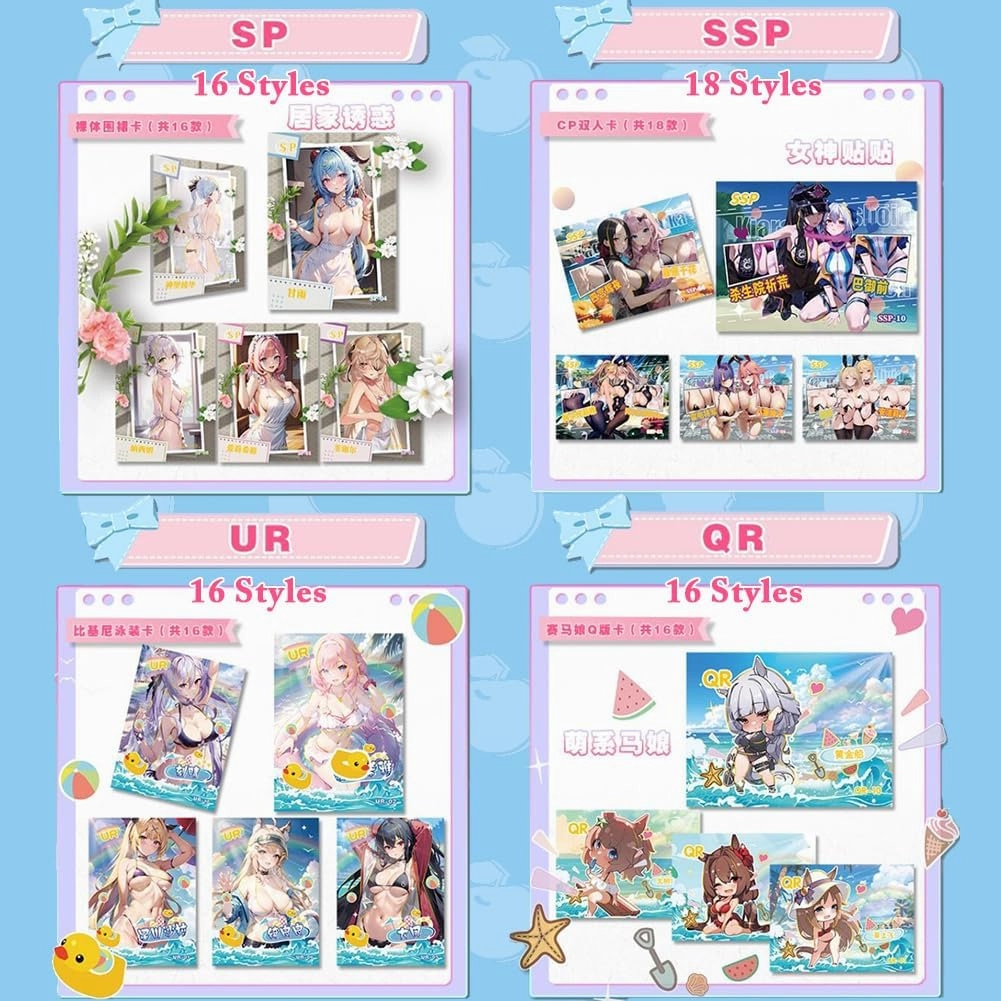 MEIKA Series - Peach Party 1 Series - 1 Box, Goddess Anime Story Collection Cards (MTPD-01)