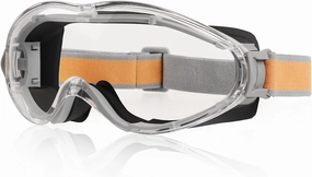 MELASA Industrial Grade Safety Goggles, Anti Fog Clear Lens Lab Goggles Fit Over Glasses for Men and Women Eye Protection
