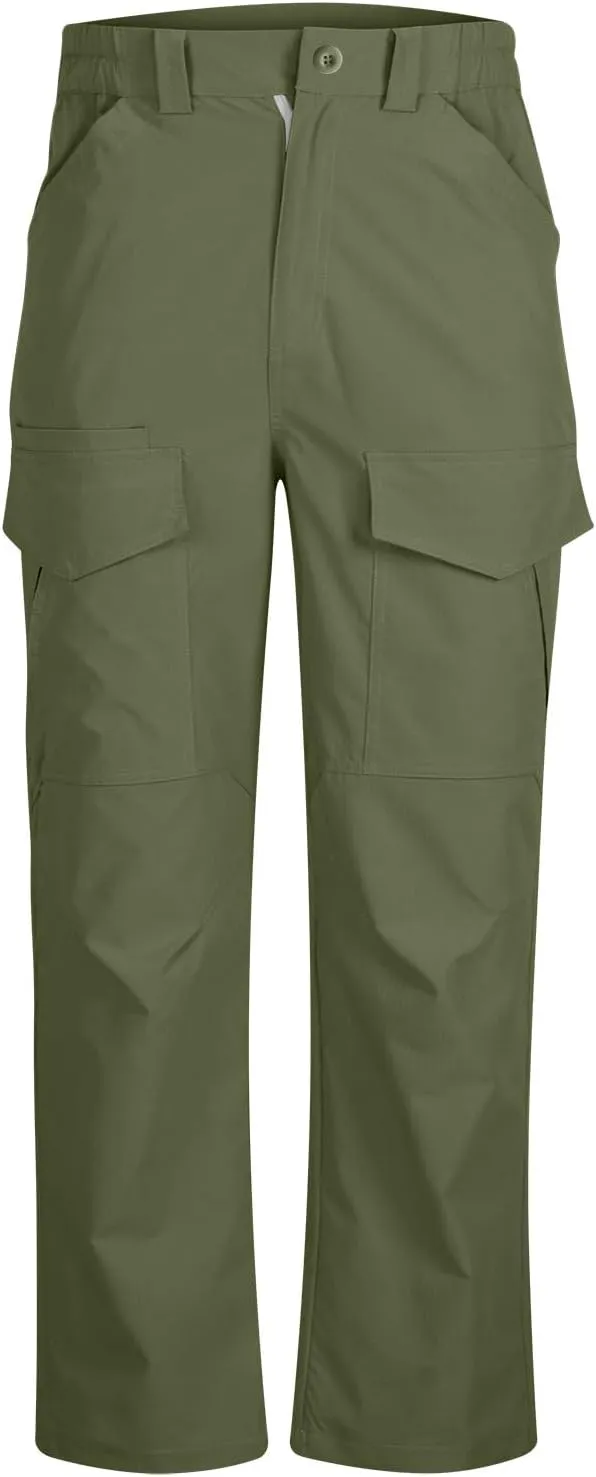 Men's Combat Cargo Pants Water-Proof Stretch Tactical Hiking Trousers Outdoor Cozy Straight Cut Tooling Work Pants