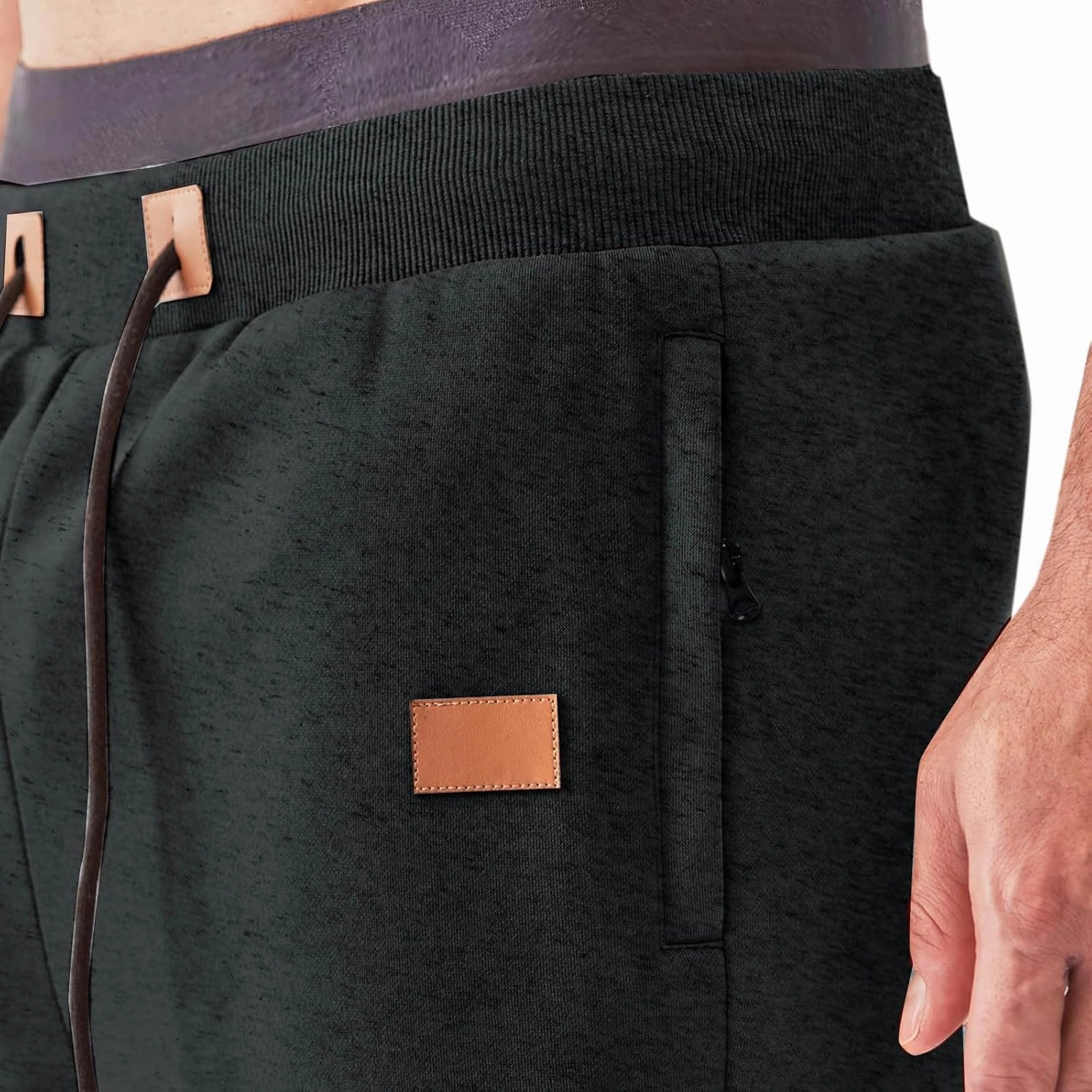 Mens Joggers Sweatpants Casual Elastic Waist Drawstring Track Pants Trendy Athletic Hiking Runnig Outdoor Pants