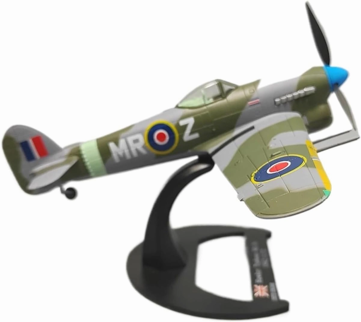 Metal Aircraft Model 1:72 Scale for Air Force Typhoon Fighter Jet Model Diecast Alloy Classics Painting Plane Decoration Aviation Enthusiasts