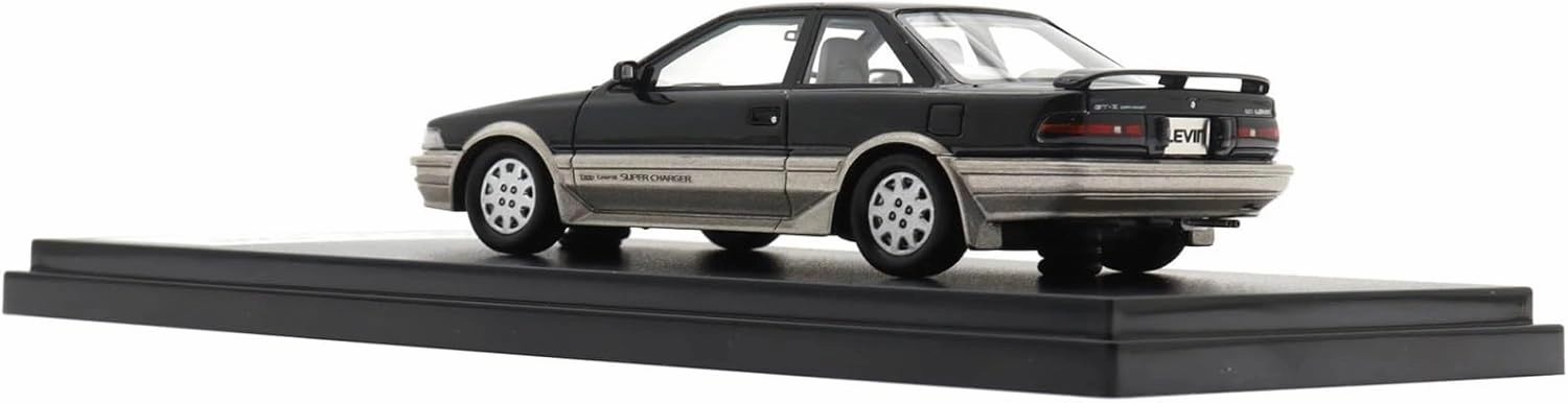 Metal Die Cast Toy Cars 1:43 Ratio for J-43571 Corolla Levin GT-Z 1987 Simulation Collection Resin Model Car for Home Or Office Décor(White)