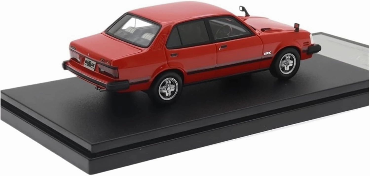 Metal Die Cast Toy Cars 1:43 Scale Resin Car Model for Gemini Sedan ZZ/T 1981 Vehicles Simulation Toys Collection for Home Or Office Décor(Yellow)