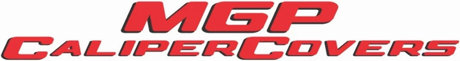 MGP Caliper Covers - Brake Caliper Covers 2010-2014 Ford Mustang - Front and Rear Set - Red