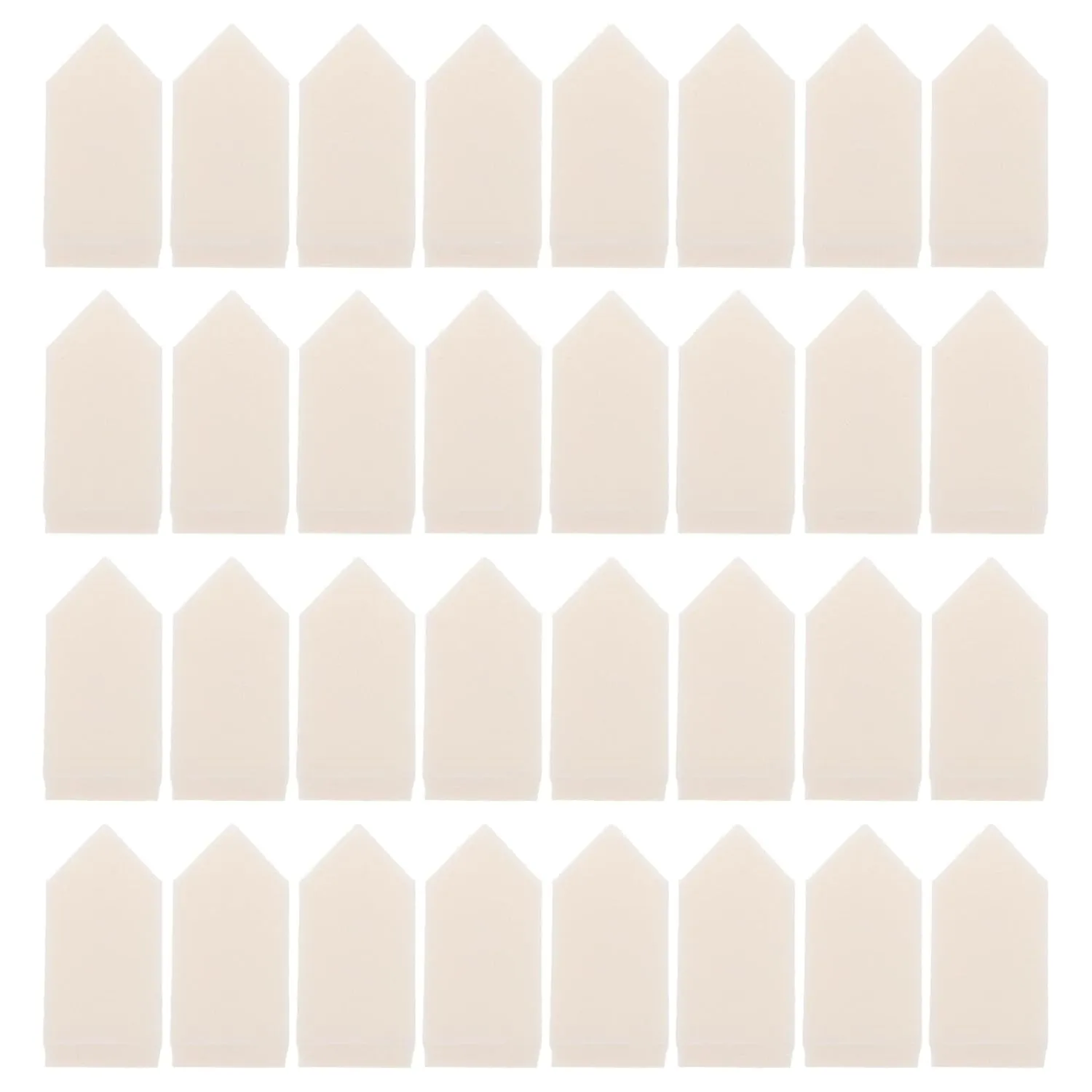 Mikinona 50pcs Disposable Cosmetic Powder Latex Makeup Sponges Women's Makeup Accessories Body Powder Applicator Gentle on Skin Travel Friendly