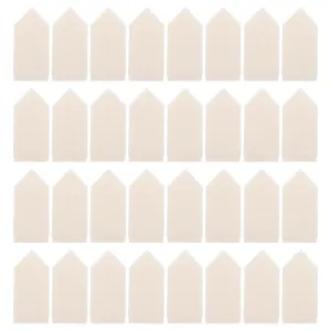 Mikinona 50pcs Disposable Cosmetic Powder Latex Makeup Sponges Women's Makeup Accessories Body Powder Applicator Gentle on Skin Travel Friendly