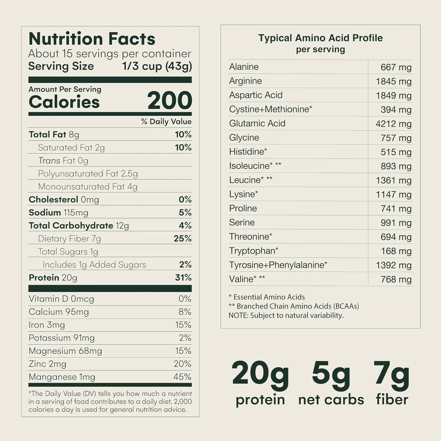 Mikuna Vegan Protein Powder (Cacao, 15 Servings) - Plant Based Chocho Superfood Protein - Dairy Free Protein Powder Packed with Vitamins, Minerals & Fiber - Gluten, Keto & Lectin-Free